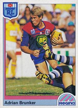 1992 Regina NSW Rugby League #66 Adrian Brunker Front